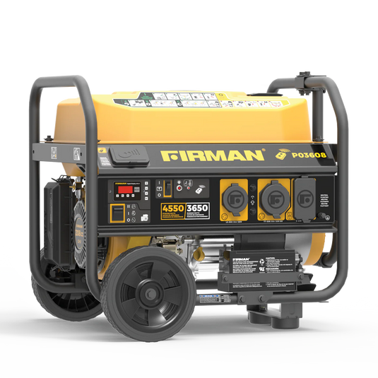 Gas Portable Generator 4550W Remote Start 120V p03608 - Backup Generator Store
