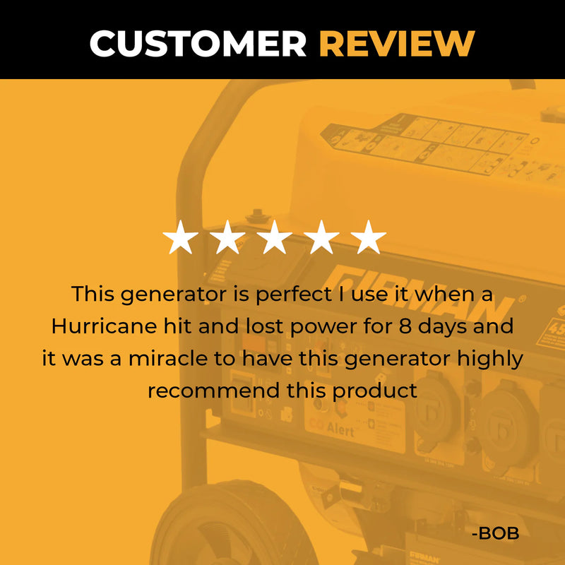 Load image into Gallery viewer, Firman Gas Portable Generator 4550W Remote Start with CO Alert p03628 - Backup Generator Store
