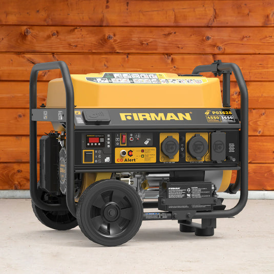 Firman Gas Portable Generator 4550W Remote Start with CO Alert p03628 - Backup Generator Store