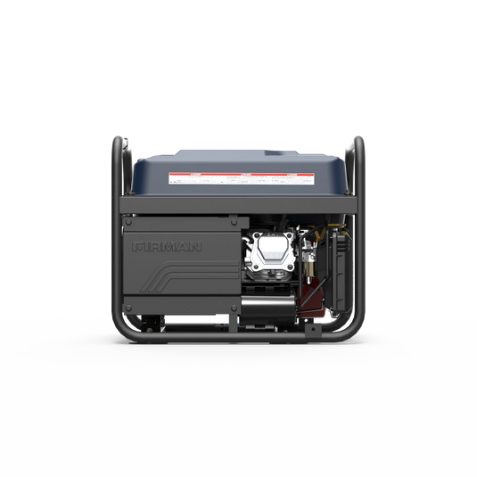 Firman Gas Portable Generator 4550/3650W Recoil Start With CO Alert Stars & Stripes p03630