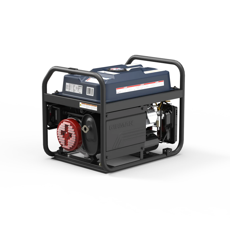 Load image into Gallery viewer, Firman Gas Portable Generator 4550/3650W Recoil Start With CO Alert Stars &amp; Stripes p03630
