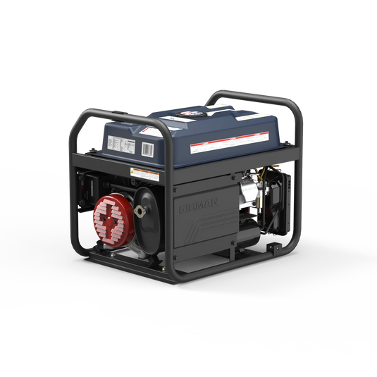Firman Gas Portable Generator 4550/3650W Recoil Start With CO Alert Stars & Stripes p03630