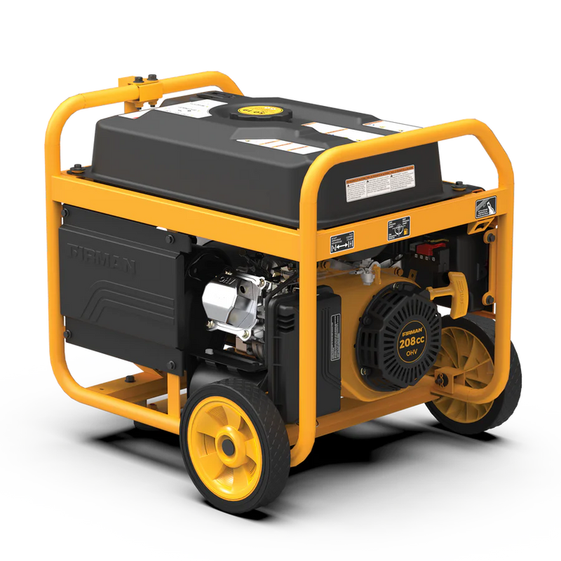 Load image into Gallery viewer, Firman Gas Portable Generator 4550W Remote Start 120/240V with CO alert p03631 - Backup Generator Store

