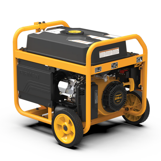 Firman Gas Portable Generator 4550W Remote Start 120/240V with CO alert p03631 - Backup Generator Store