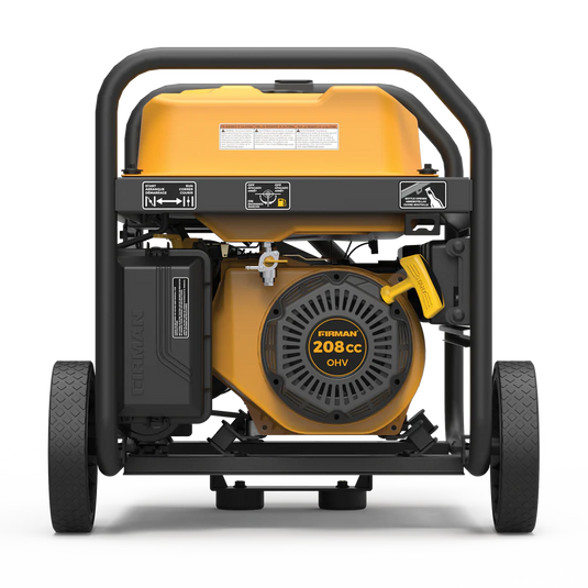 Firman Gas Portable Generator 4550W Recoil Start 120/240V with CO ALERT p03634 - Backup Generator Store