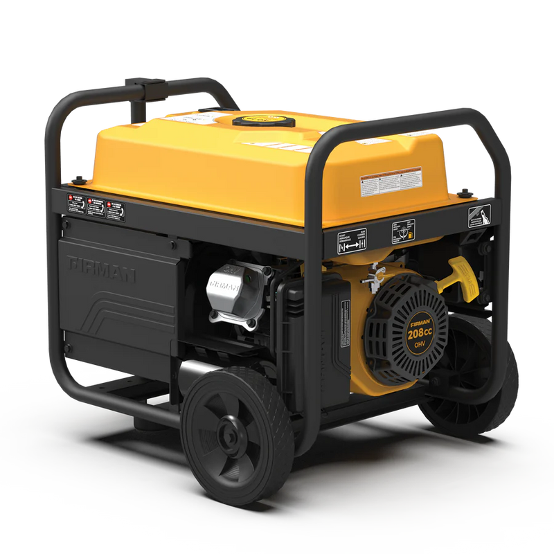 Load image into Gallery viewer, Firman Gas Portable Generator 4550W Recoil Start 120/240V with CO ALERT p03634 - Backup Generator Store
