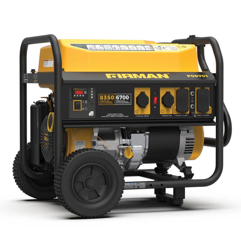 Load image into Gallery viewer, Firman Gas Portable Generator 8350W Recoil Start 120/240V p06701 - Backup Generator Store
