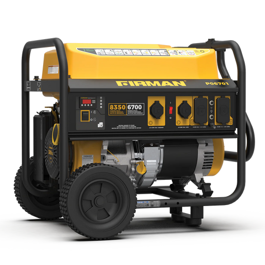 Firman Gas Portable Generator 8350W Recoil Start 120/240V p06701 - Backup Generator Store