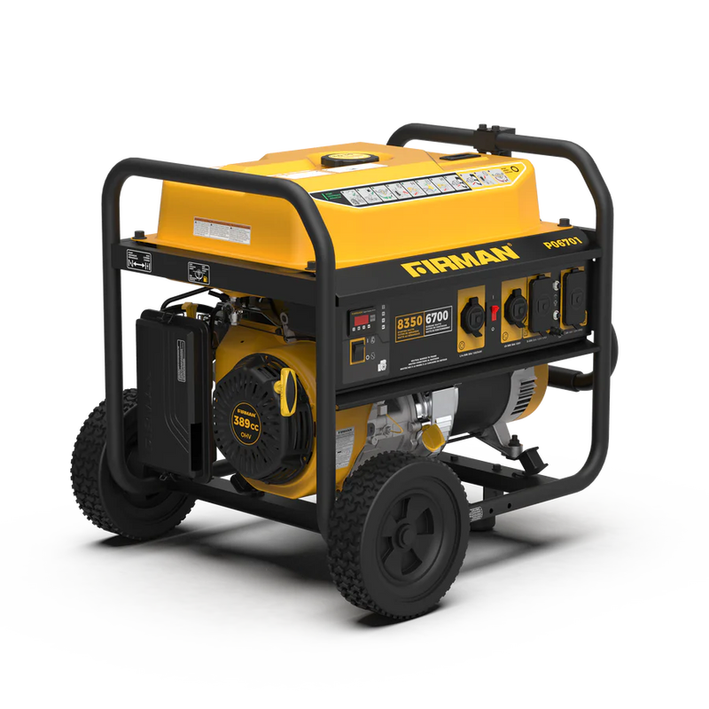 Load image into Gallery viewer, Firman Gas Portable Generator 8350W Recoil Start 120/240V p06701 - Backup Generator Store
