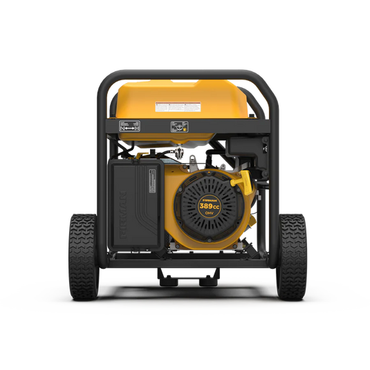 Firman Gas Portable Generator 8375W Recoil Start 120/240V With CO Alert p06702 - Backup Generator Store
