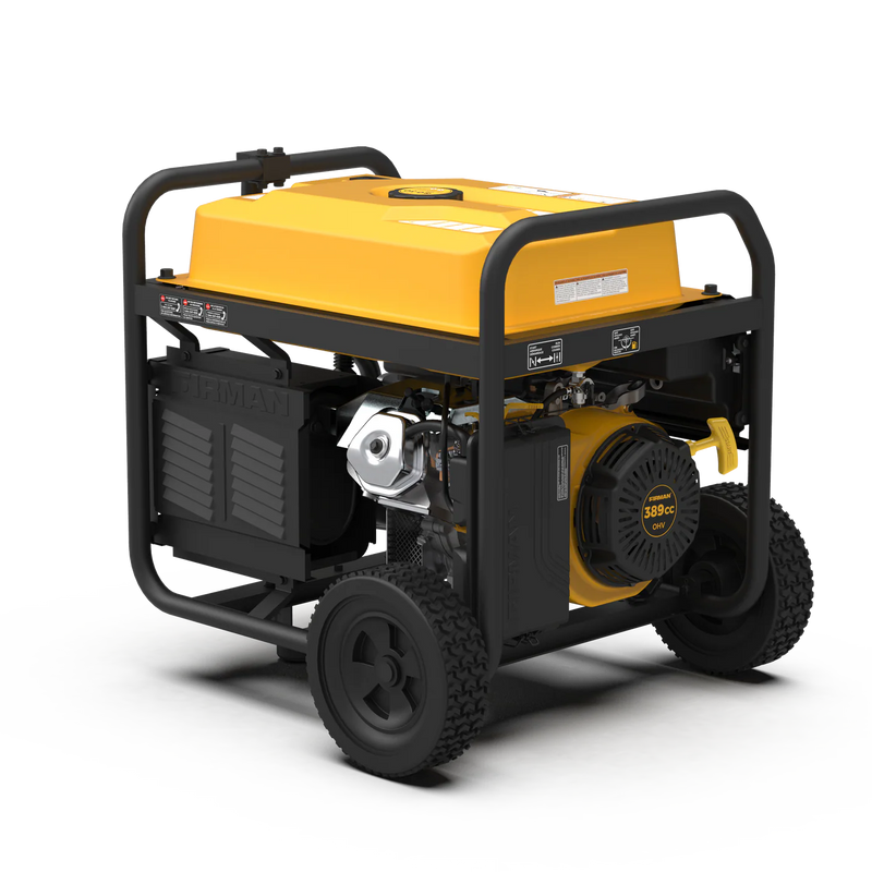 Load image into Gallery viewer, Firman Gas Portable Generator 8375W Recoil Start 120/240V With CO Alert p06702 - Backup Generator Store

