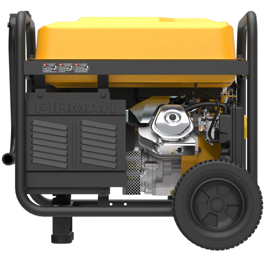 Firman Gas Portable Generator 8375W Recoil Start 120/240V With CO Alert - Backup Generator Store