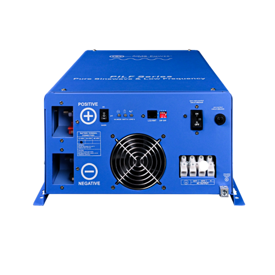 AIMS Industrial 3000 Watt 120/240 VAC 12V Low Frequency Pure Sine Inverter 120/240 VAC ETL Listed Conforms to UL458/CSA PILF30W12V240V