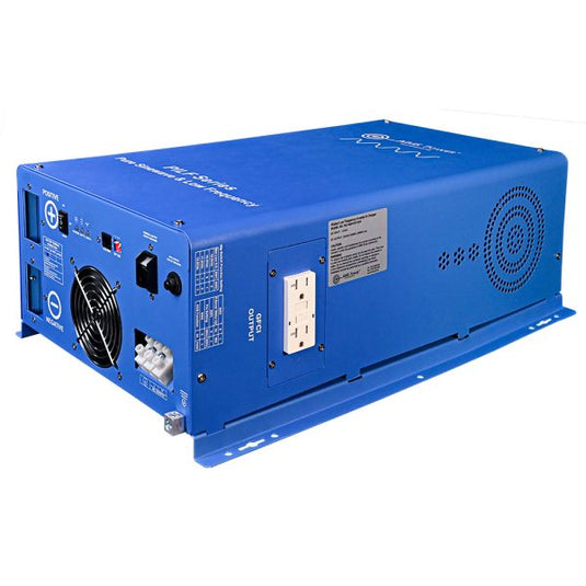 AIM Industrial 2400 Watt 12V Low Frequency Pure Sine Inverter ETL Listed Conforms to UL458/CSA PILF24W12V120V