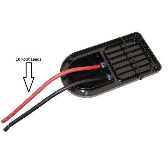 Aims Solar 2 Wire Cable Entry MC-4 Compatible Weatherproof Roof Mount w/ 10 Foot Leads PV-2WEGMC4-10FT