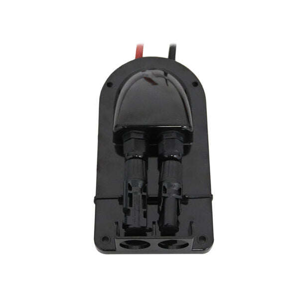 Load image into Gallery viewer, Aims Solar 2 Wire Cable Entry MC-4 Compatible Weatherproof Roof Mount w/ 10 Foot Leads PV-2WEGMC4-10FT

