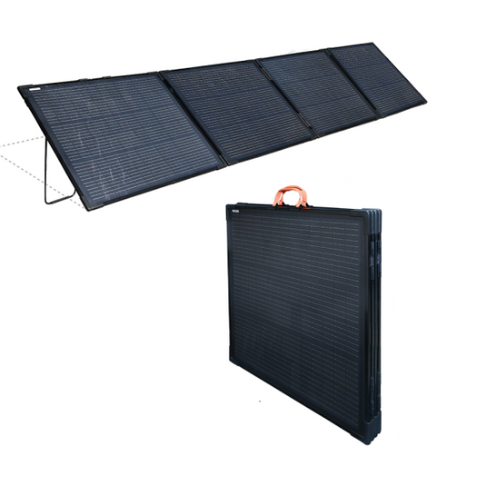 Aims 360 Watt Foldable Solar Panel with Legs – Monocrystalline  PV360FOLD