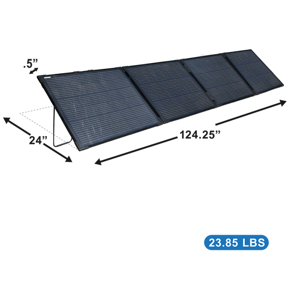 Load image into Gallery viewer, Aims 360 Watt Foldable Solar Panel with Legs – Monocrystalline  PV360FOLD
