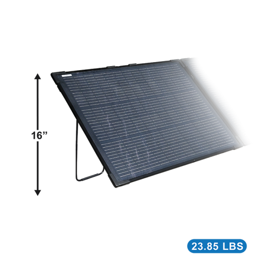 Aims 360 Watt Foldable Solar Panel with Legs – Monocrystalline  PV360FOLD