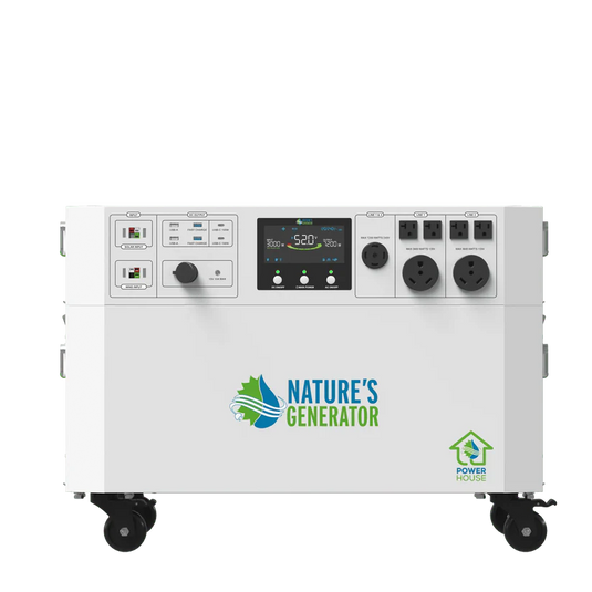 Nature's Generator Powerhouse V2 Whole Home Generator + Power Pad NGPH72PD