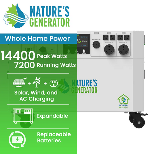 Nature's Generator Powerhouse V2 Whole Home Generator NGPH72