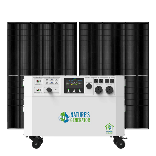 Natures Generator Powerhouse V2 Whole Home Solar Generator NGPHAU