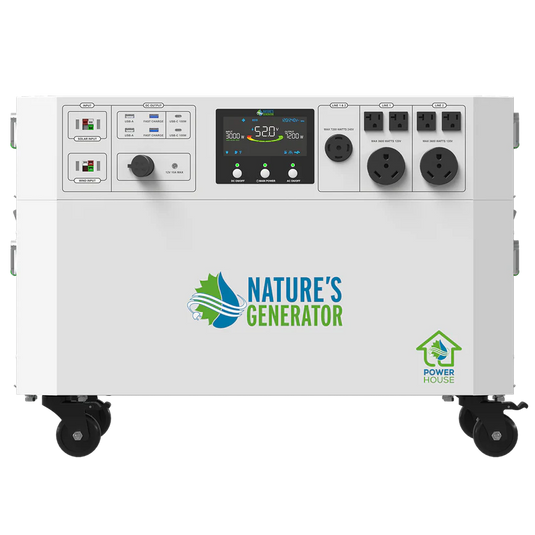 Nature's Generator Powerhouse V2 Whole Home Generator + Power Pad NGPH72PD