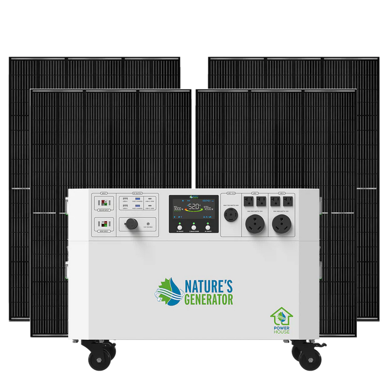 Load image into Gallery viewer, Natures Generator Powerhouse V2 Whole Home Solar Generator NGPHAUA
