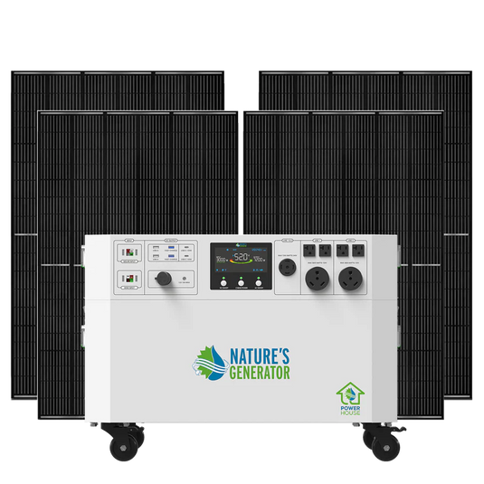 Natures Generator Powerhouse V2 Whole Home Solar Generator NGPHAUA