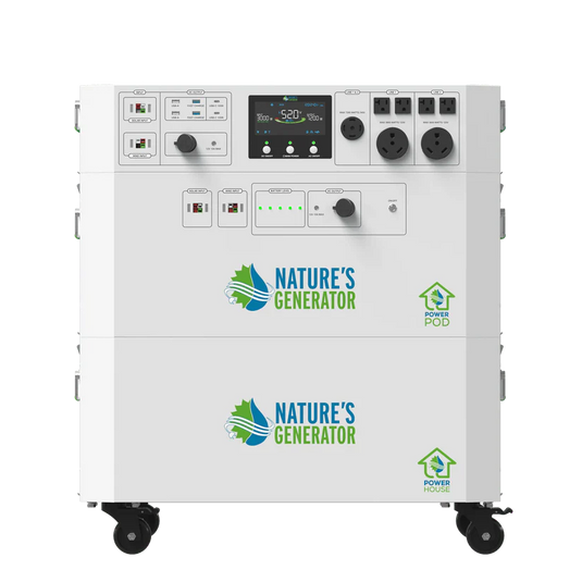 Nature's Generator Powerhouse V2 Whole Home Generator + Power Pad NGPH72PD