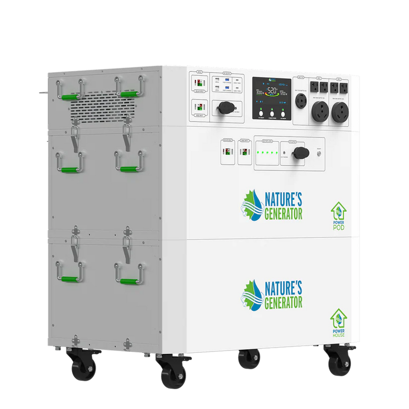 Load image into Gallery viewer, Natures Generator Powerhouse V2 Whole Home Solar Generator NGPHPT
