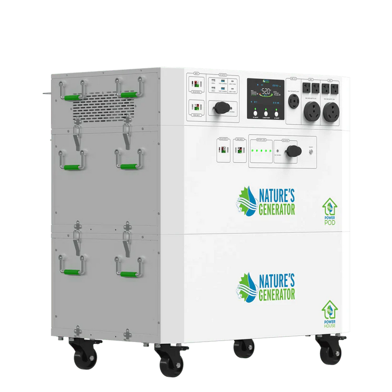 Load image into Gallery viewer, Nature's Generator Powerhouse V2 Whole Home Generator + Power Pad NGPH72PD
