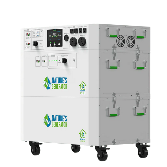 Nature's Generator Powerhouse V2 Whole Home Generator + Power Pad NGPH72PD