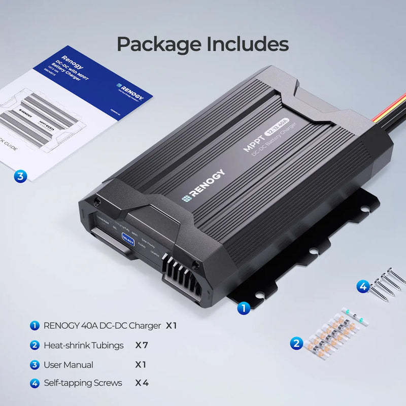 Load image into Gallery viewer, Renogy 40A DC-DC Battery Charger with MPPT  RBC40D1S-G1-US

