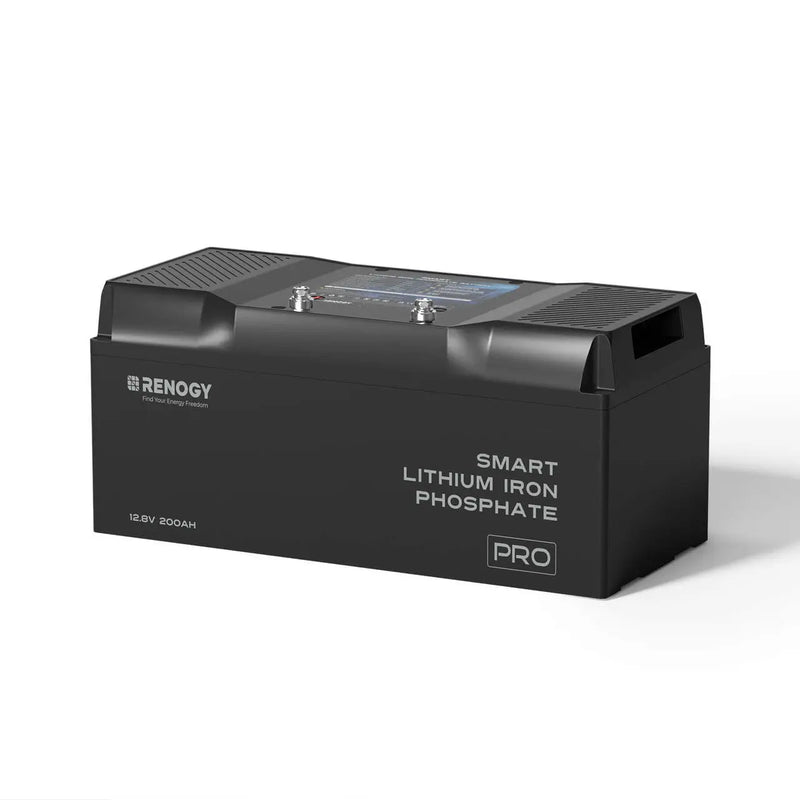 Load image into Gallery viewer, PRO 12-Volt 200Ah Smart Lithium Iron Phosphate Battery w/Bluetooth &amp; Self-heating Function RBT12200LFP-BT-G1-US
