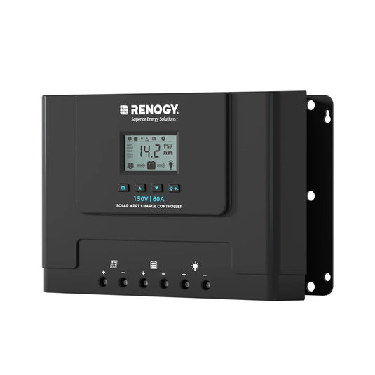 Renogy Rover Lite 12V/ 24V/ 36V/ 48V 60A MPPT Solar Charge Controller RCC60RVRE-G1-US