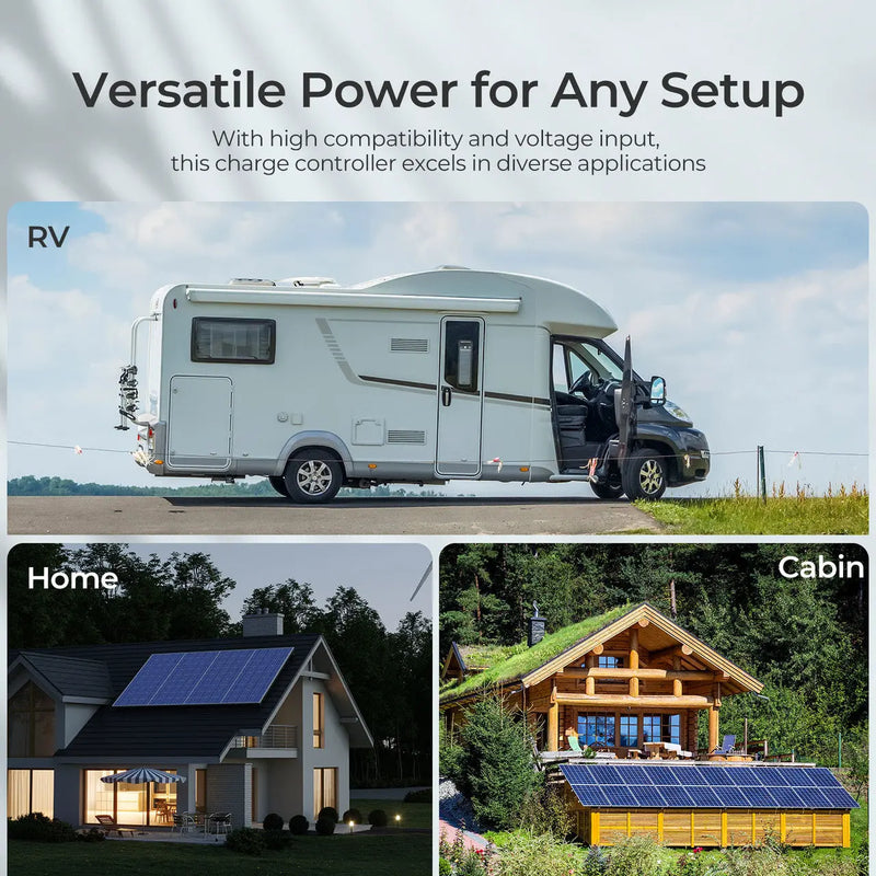 Load image into Gallery viewer, Renogy Rover Lite 12V/ 24V/ 36V/ 48V 60A MPPT Solar Charge Controller RCC60RVRE-G1-US
