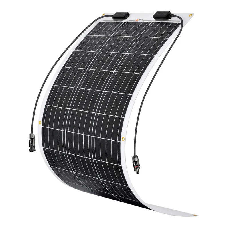 Load image into Gallery viewer, Rich Solar MEGA 100 FLEX | 100 Watt Flexible Solar Panel | Lightweight 12V Flexible Solar Panel for Vans, Boats, Trailers | High Efficiency RS-F100
