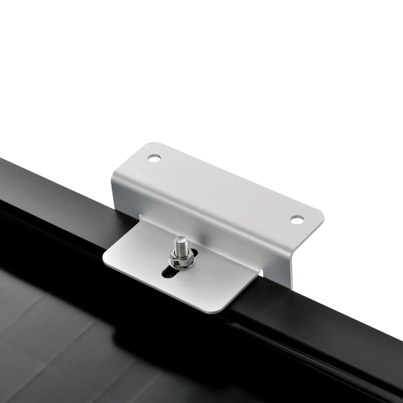 Load image into Gallery viewer, Rich Solar 1 1/4" Z-Brackets Silver | Mounting Hardware Z-Brackets with Screws | Designed for RICH SOLAR MEGA Series Solar Panels | Easy to Install RS-ZB4H
