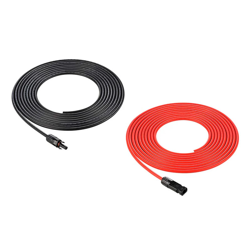 Load image into Gallery viewer, Rich Solar 10Ft 10 Gauge Extension Cable to Connect Solar Panel to Charge Controller | Pair of 10AWG Red and Black Extension Wires for Solar Panel to Charge Controller RS-10101
