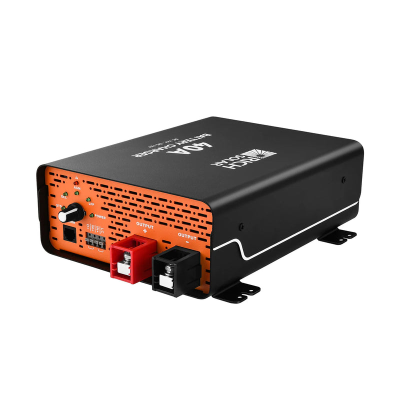 Load image into Gallery viewer, Rich Solar 12V 40A DC-DC Battery Charger for RV, Van, Boat, Off-Grid | Lithium &amp; Lead-Acid Batteries RS-DC40
