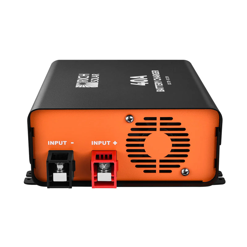 Load image into Gallery viewer, Rich Solar 12V 40A DC-DC Battery Charger for RV, Van, Boat, Off-Grid | Lithium &amp; Lead-Acid Batteries RS-DC40
