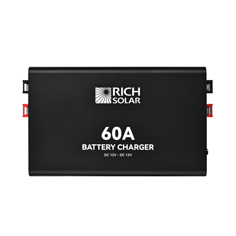 Load image into Gallery viewer, Rich Solar 12V 60A DC-DC Battery Charger for RV, Van, Boat, Off-Grid | Lithium &amp; Lead-Acid Batteries RS-DC60
