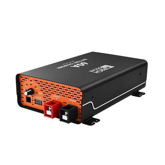 Rich Solar 12V 60A DC-DC Battery Charger for RV, Van, Boat, Off-Grid | Lithium & Lead-Acid Batteries RS-DC60
