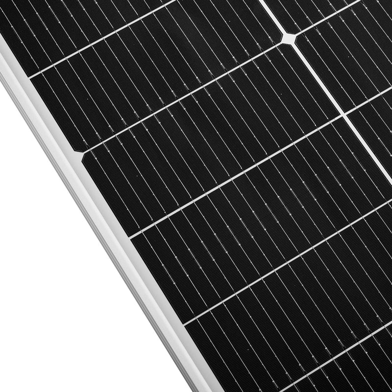 Load image into Gallery viewer, Rich Solar MEGA 100 SLIM | 100 Watt Slim Solar Panel | Compact 12V Off-Grid Narrow Solar Panel for Vans, Overlanders, Boats | 25-Year Output Warranty RS-M100SL25
