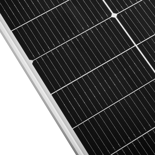 Rich Solar MEGA 100 SLIM | 100 Watt Slim Solar Panel | Compact 12V Off-Grid Narrow Solar Panel for Vans, Overlanders, Boats | 25-Year Output Warranty RS-M100SL25