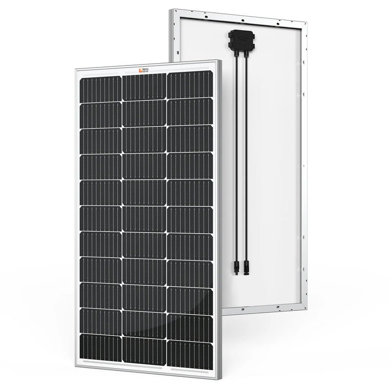 Load image into Gallery viewer, Rich Solar MEGA 100 | 100 Watt Solar Panel | Premier 12V Off-Grid Solar Panel for Vans, Campers, Boats | 25-Year Output Warranty RS-M100
