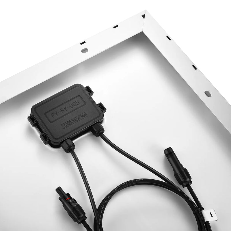 Load image into Gallery viewer, Rich Solar MEGA 130 SLIM | 130 Watt Slim Solar Panel | Compact 12V Narrow Panel for Vans, Campers, Boats | 25-Year Output Warranty RS-M130SL
