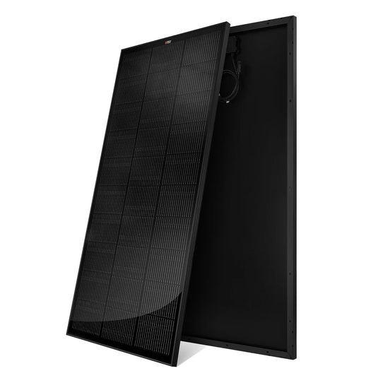 Rich Solar MEGA 200 ONYX | 200 Watt Solar Panel | Premier 12V Off-Grid Solar Panel for RVs Cabins, Boats | 25-Year Output Warranty RS-M200
