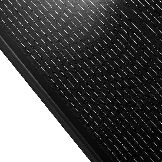 Rich Solar MEGA 200 ONYX | 200 Watt Solar Panel | Premier 12V Off-Grid Solar Panel for RVs Cabins, Boats | 25-Year Output Warranty RS-M200